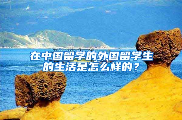 在中国留学的外国留学生的生活是怎么样的？