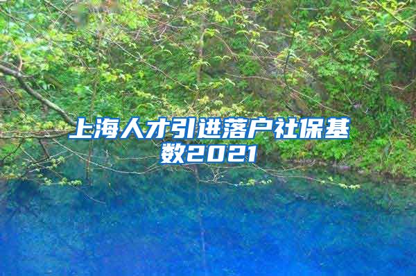 上海人才引进落户社保基数2021