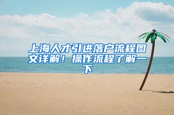 上海人才引进落户流程图文详解！操作流程了解一下