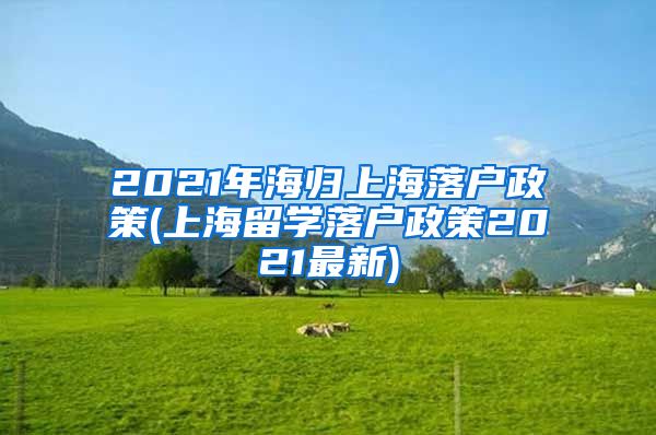 2021年海归上海落户政策(上海留学落户政策2021最新)