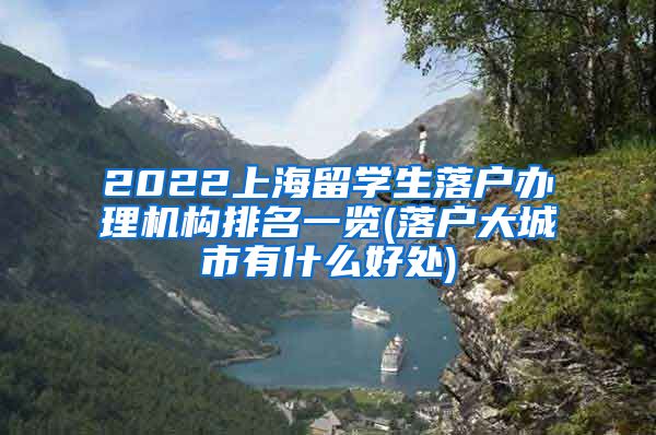 2022上海留学生落户办理机构排名一览(落户大城市有什么好处)