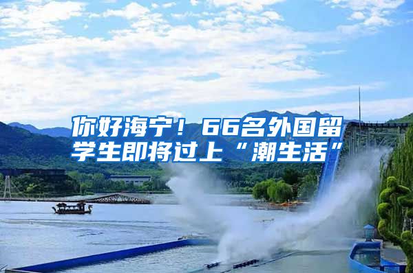 你好海宁！66名外国留学生即将过上“潮生活”