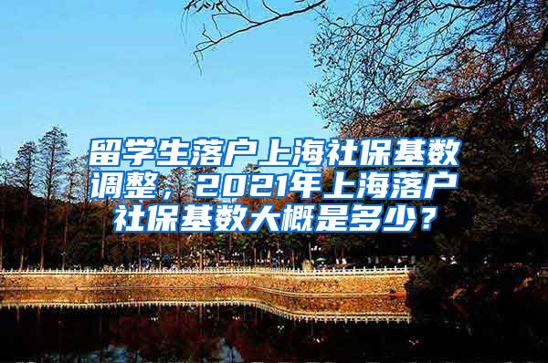 留学生落户上海社保基数调整，2021年上海落户社保基数大概是多少？