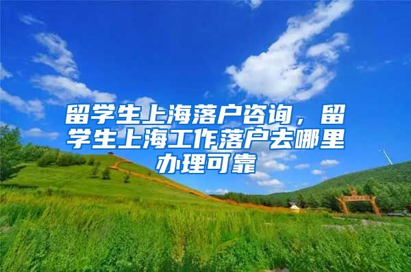 留学生上海落户咨询，留学生上海工作落户去哪里办理可靠